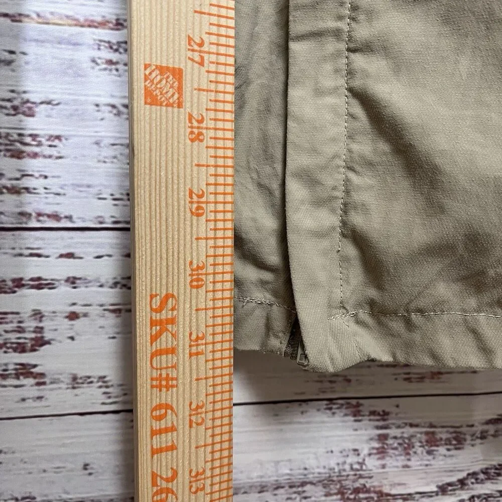 Ex Officio Convertible Pants Lightweight Quick Dry Cargo Fishing Hiking Mens L